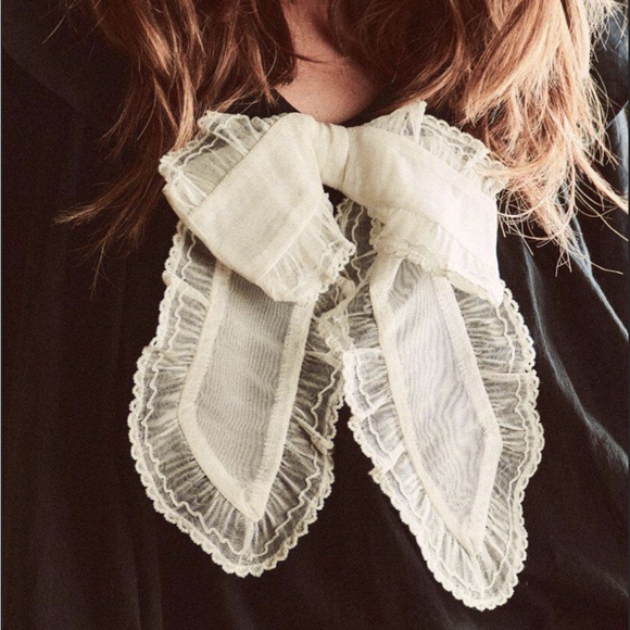 THE GREAT. The Relic Top in Black size 0. - Picture 2 of 5